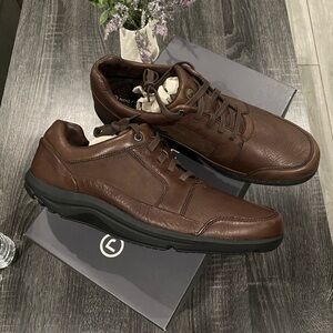 Rockport Brown Leather Shoes Size 12 Men